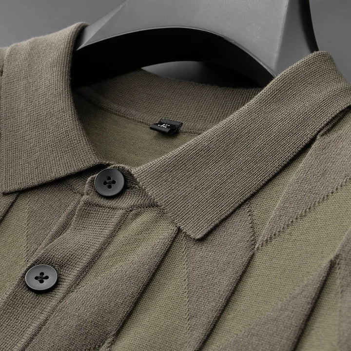 Langston Knit Structure Polo