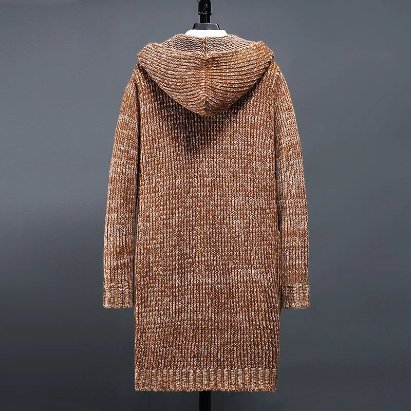 Raventon Hooded Knit Coat