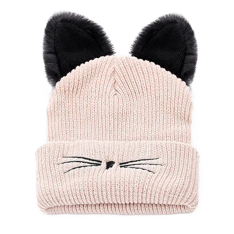 Mira Purr Knit Beanie