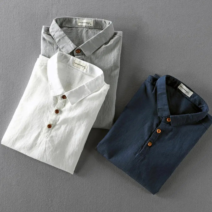 Camden Linen Collar Tee
