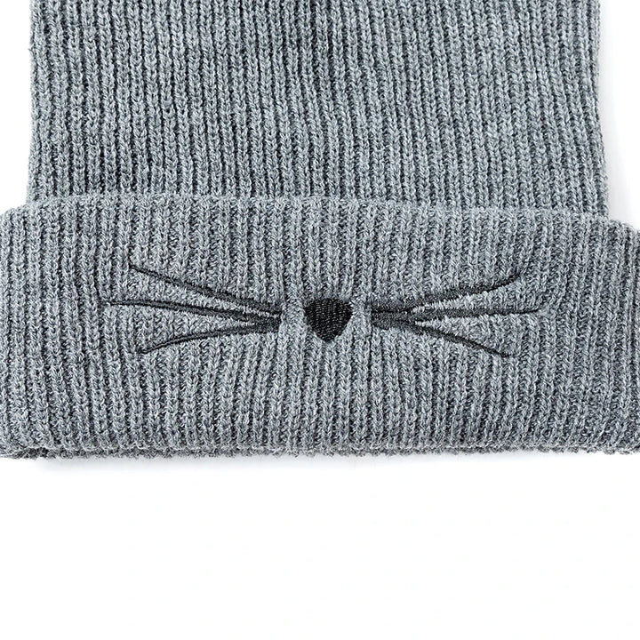 Mira Purr Knit Beanie