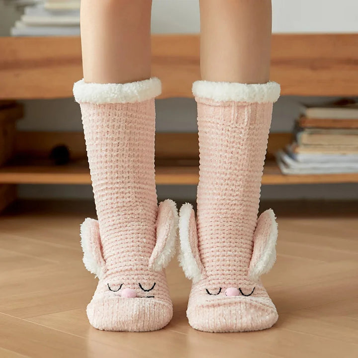 CuddleBun Fluffy Home Socks