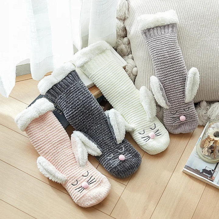 CuddleBun Fluffy Home Socks