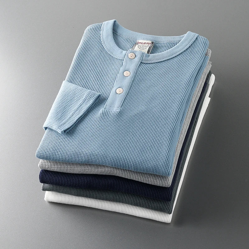 Harbor Waffle Henley