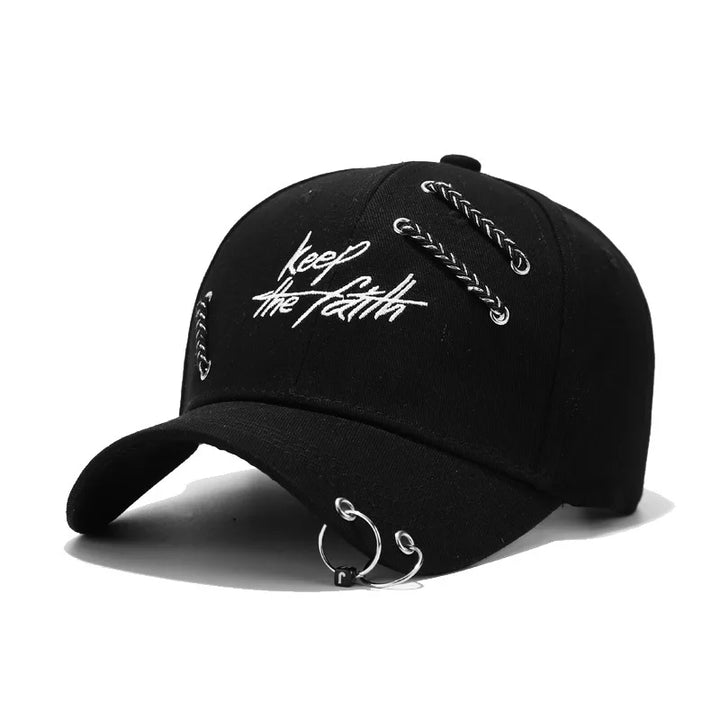 Keep Faith Pierced Cap