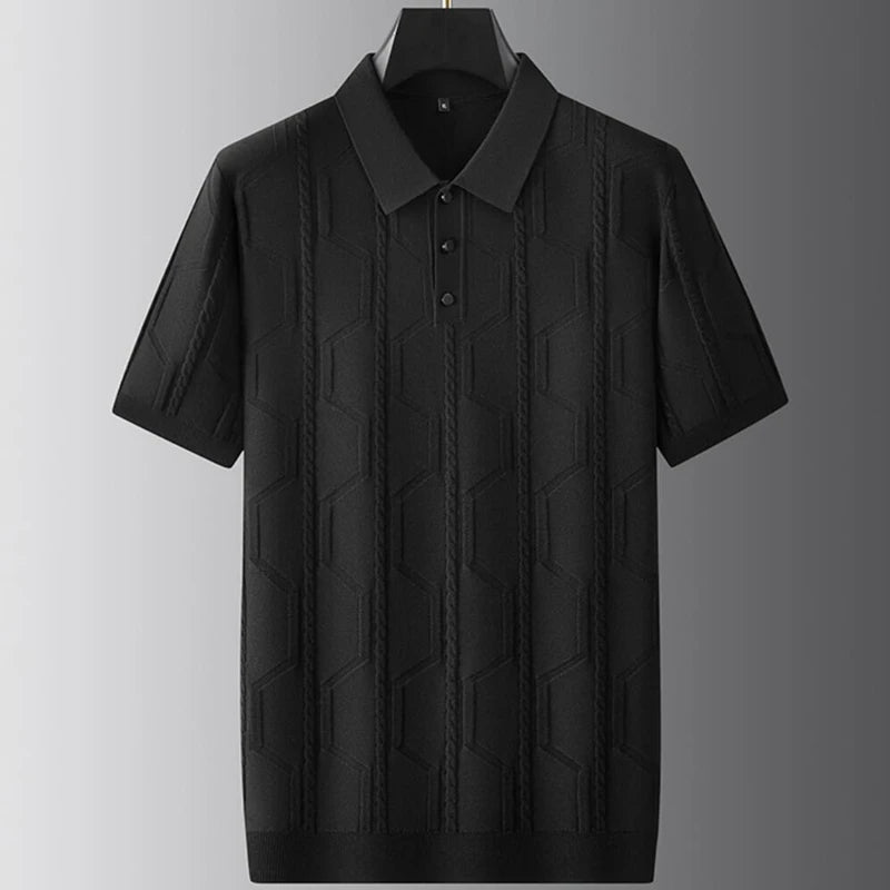 Langston Knit Structure Polo