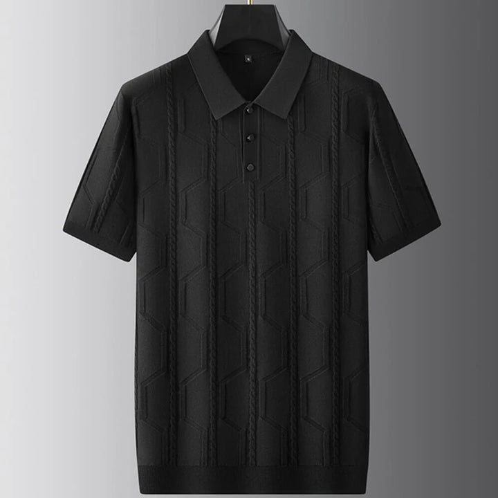 Langston Knit Structure Polo