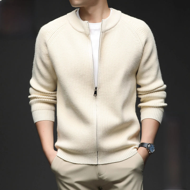 Aldric Knit Zip Cardigan