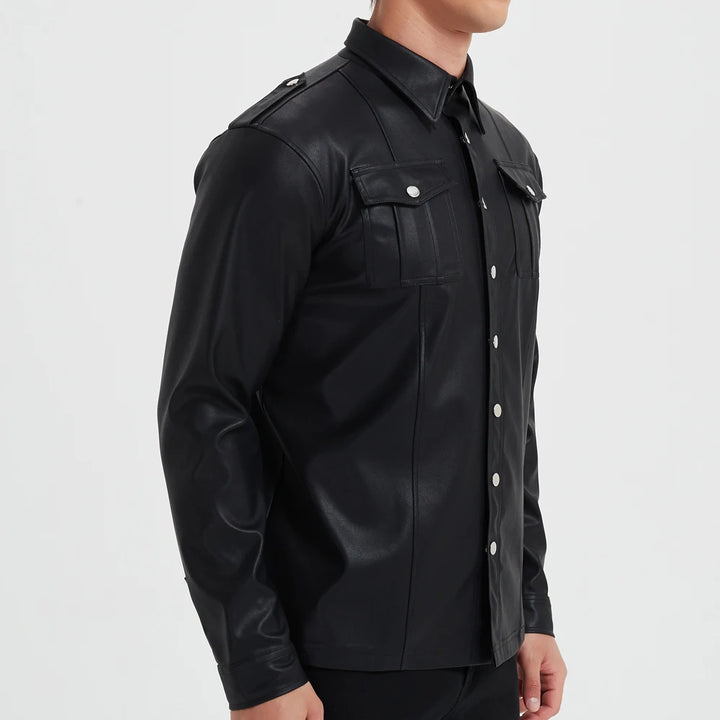 Colburn Command Leather Shirt