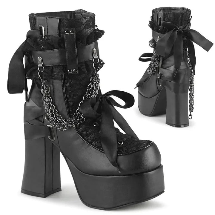Ravenna Lace Platform Boots