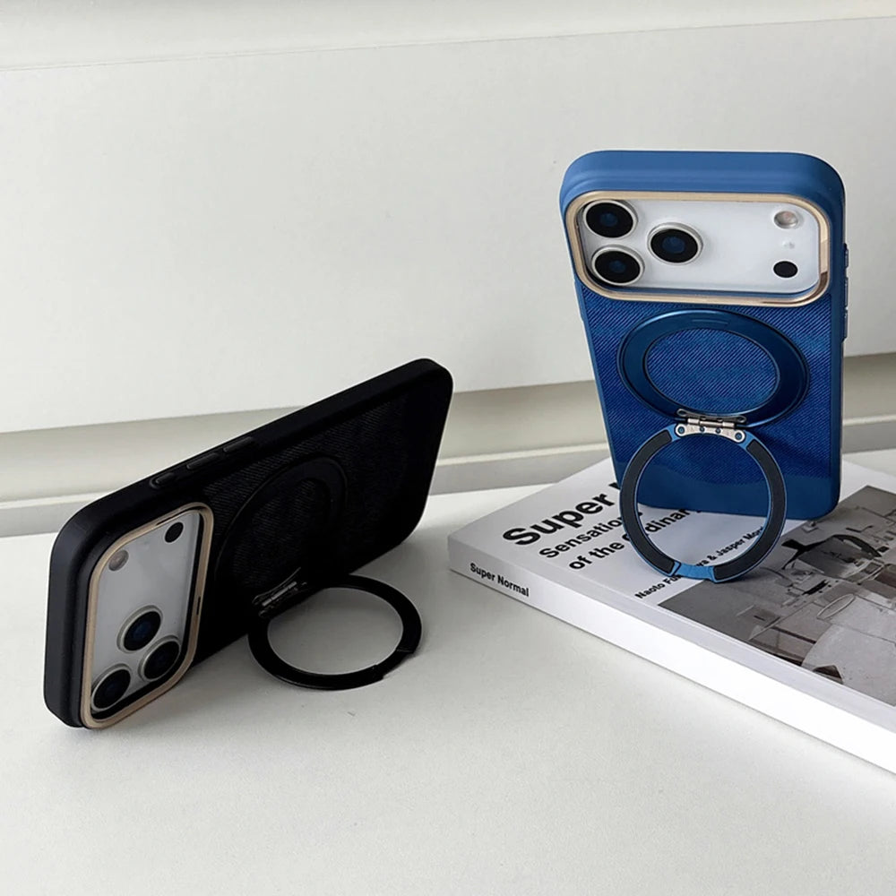 Aureon Magnetic Alloy Stand Case