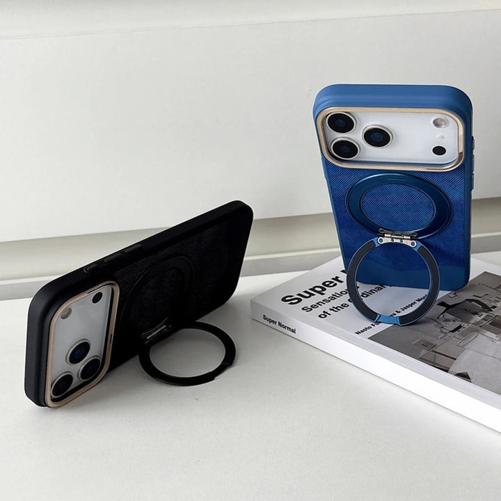 Aureon Magnetic Alloy Stand Case