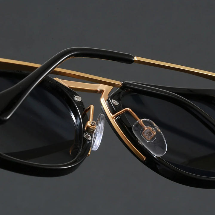 Aurelio Acetate Square Sunglasses