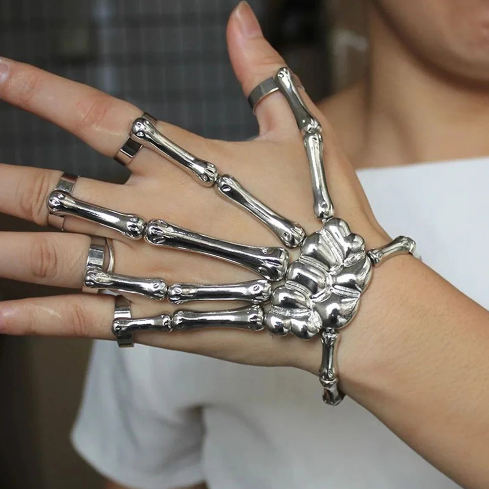 Phantom Grasp Metal Bracelet