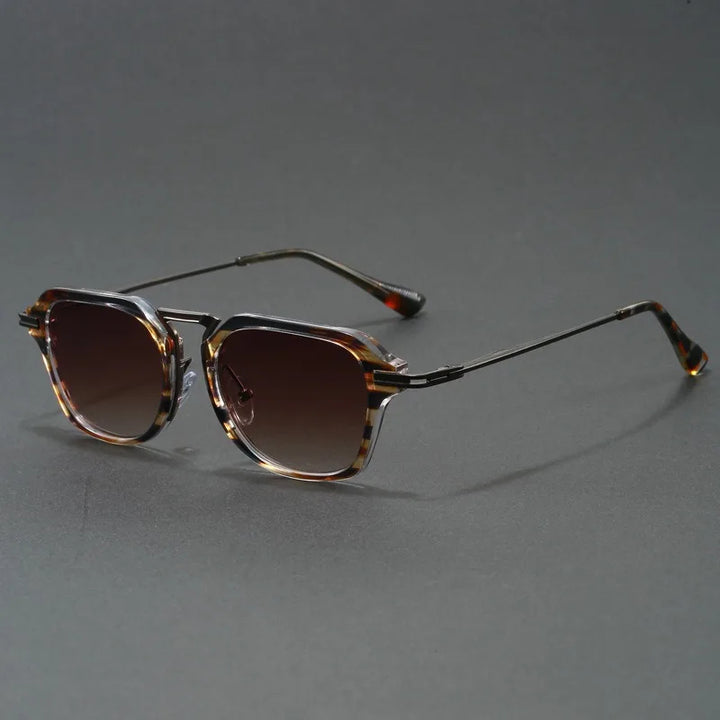 Aurelio Acetate Square Sunglasses
