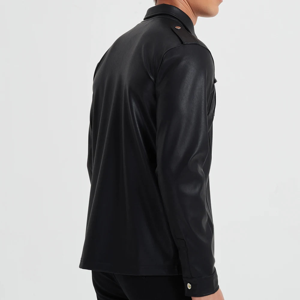 Colburn Command Leather Shirt