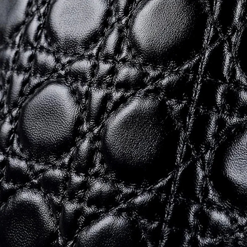Maison Quilted Leather Tissue Box