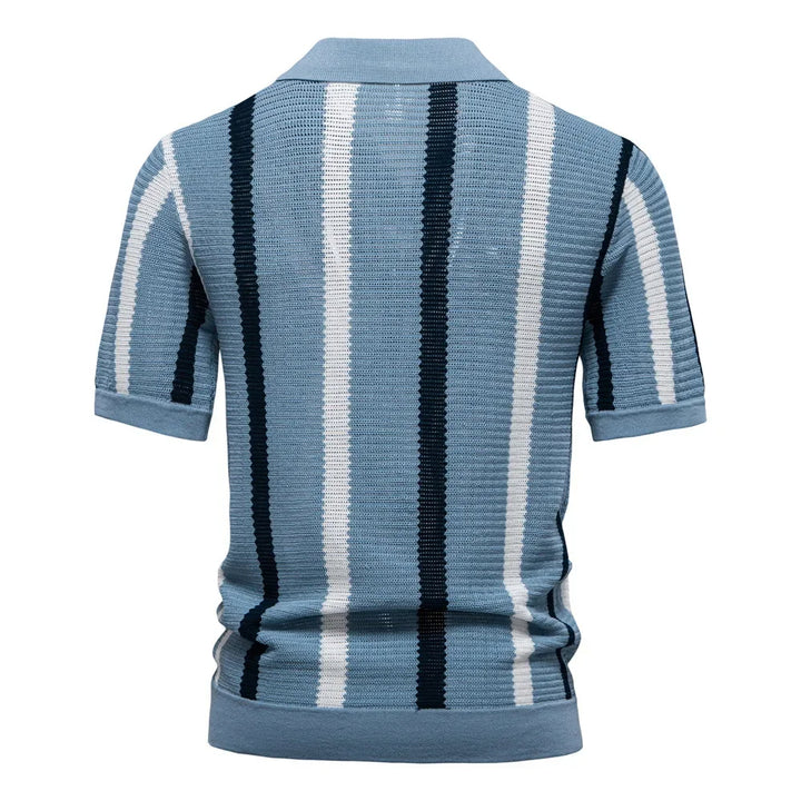 Classic Knitted Polo Shirt