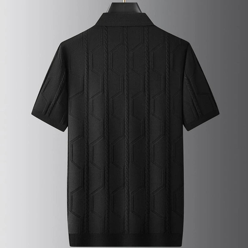 Langston Knit Structure Polo