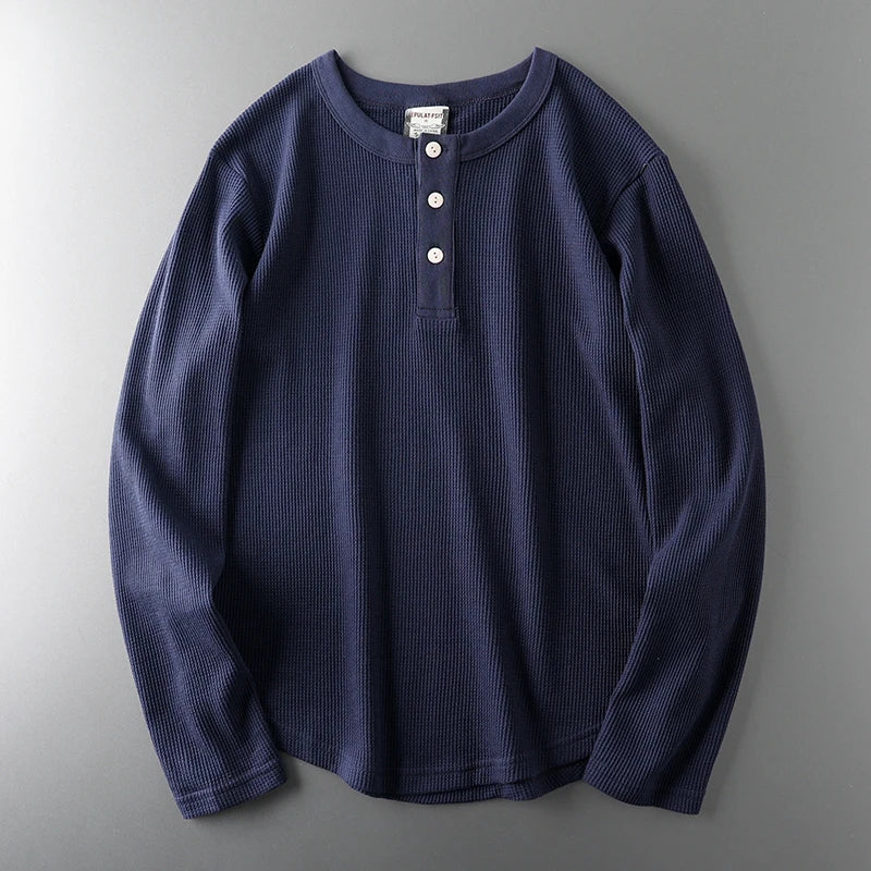 Harbor Waffle Henley
