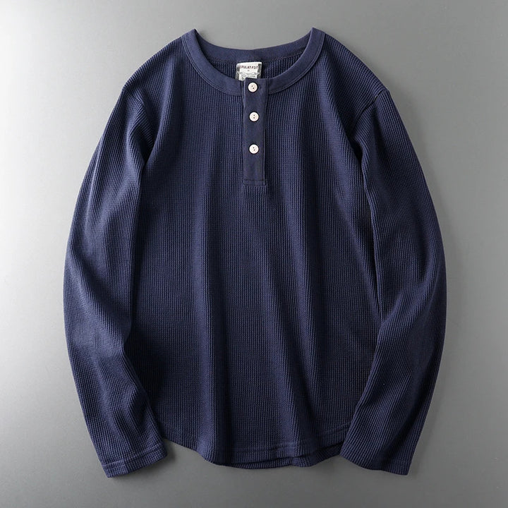 Harbor Waffle Henley
