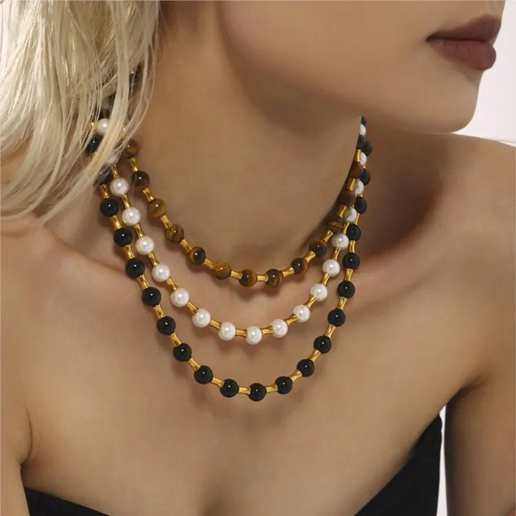 Montréal Gem Bead Necklace