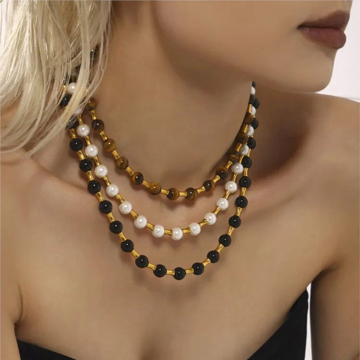 Montréal Gem Bead Necklace