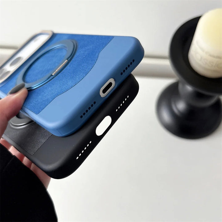 Aureon Magnetic Alloy Stand Case