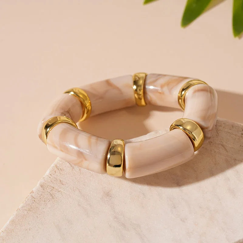 Soleia Acrylic Bangle Set