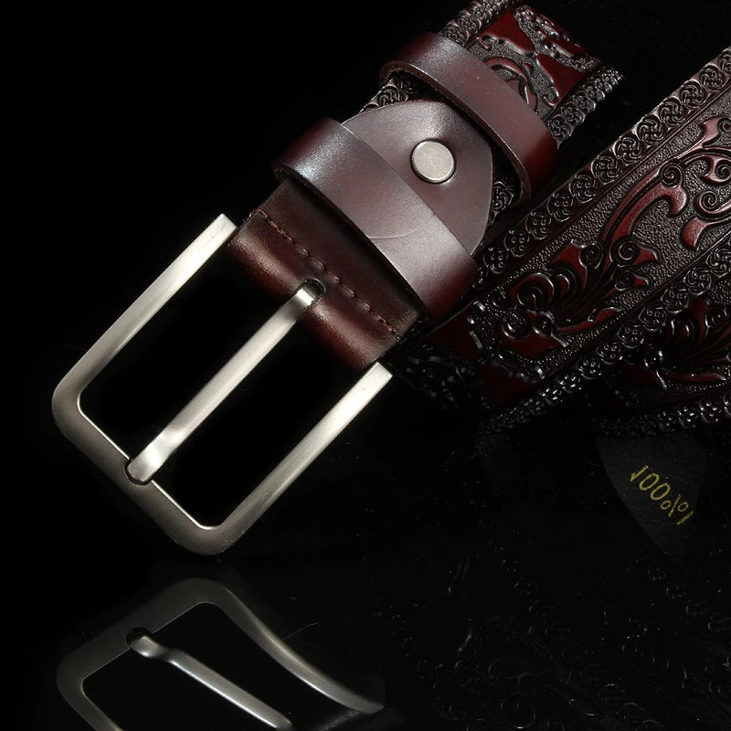 Ravello Grain Leather Belt