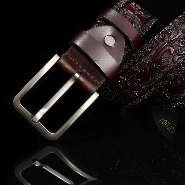 Ravello Grain Leather Belt