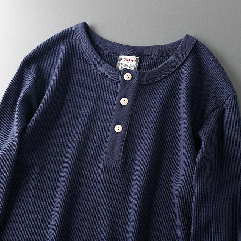 Harbor Waffle Henley