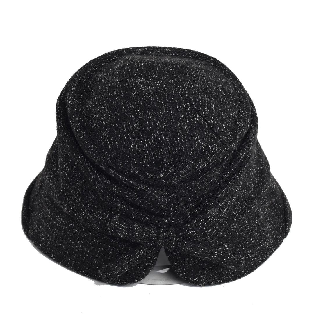 Alessia Woolen Bow Bucket Hat