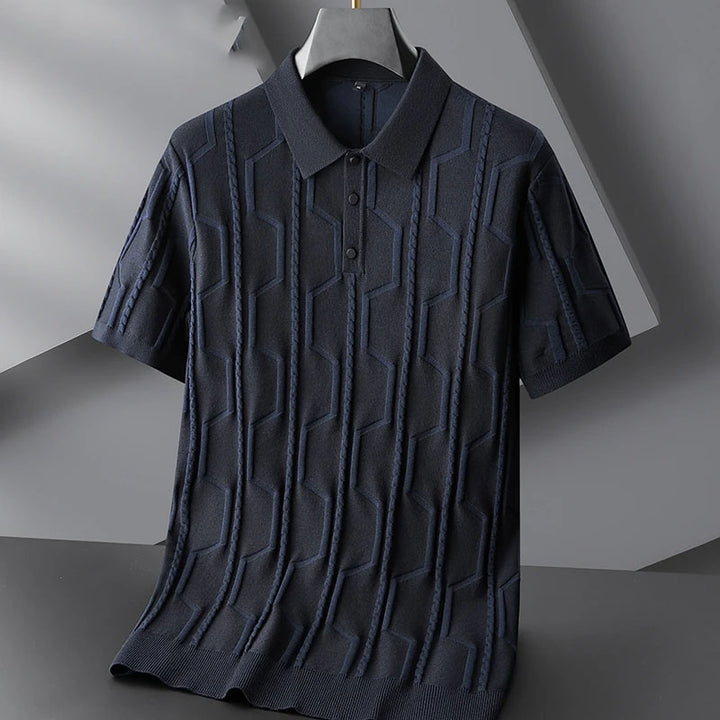 Langston Knit Structure Polo
