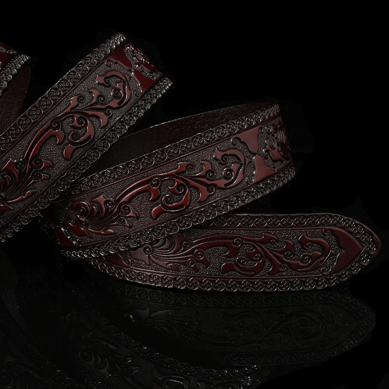 Ravello Grain Leather Belt
