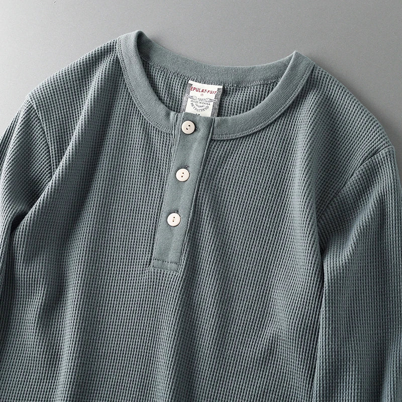 Harbor Waffle Henley