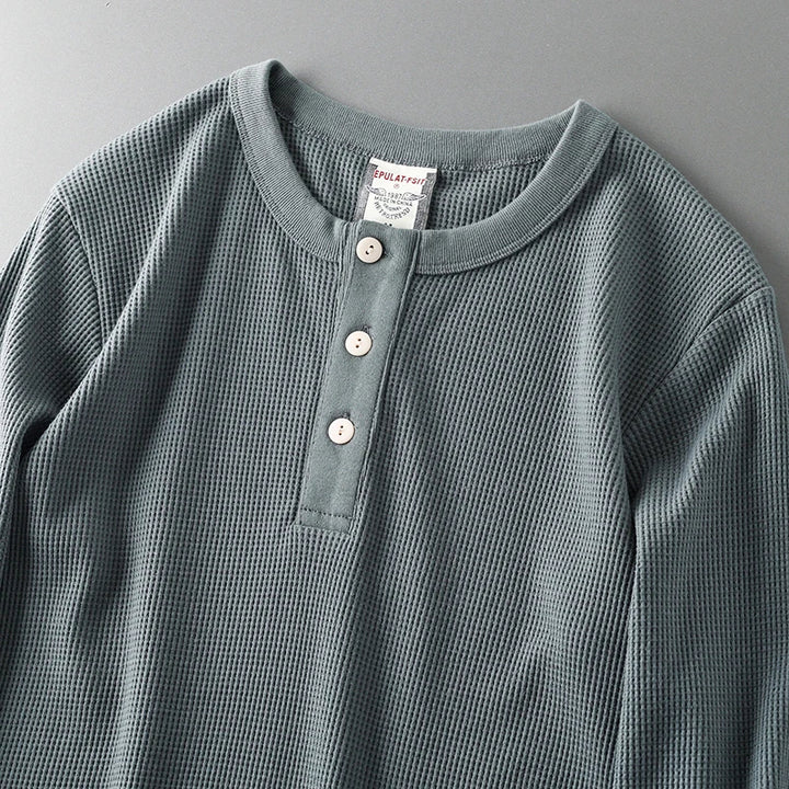 Harbor Waffle Henley