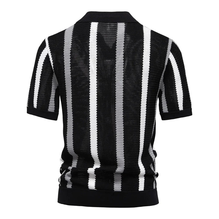 Classic Knitted Polo Shirt