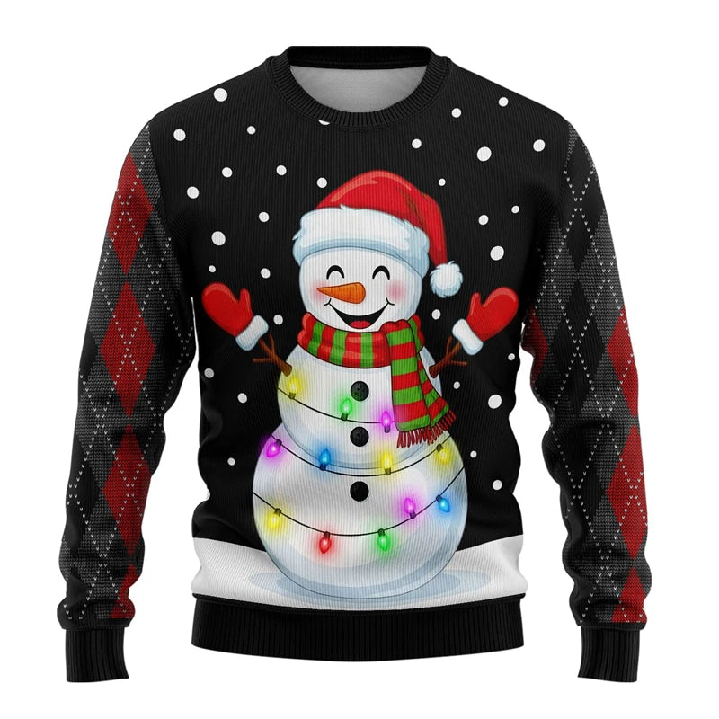 Unisex X-Mas Sweater - Snowman