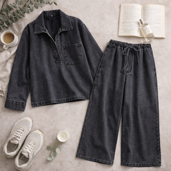 Ashford Washed Denim Set
