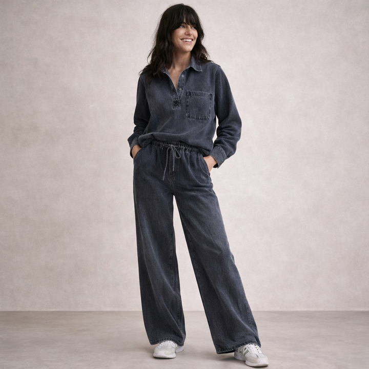 Ashford Washed Denim Set