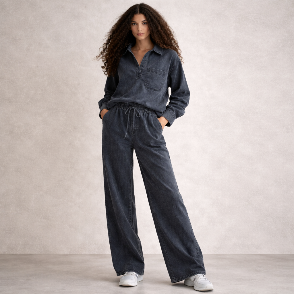 Ashford Washed Denim Set