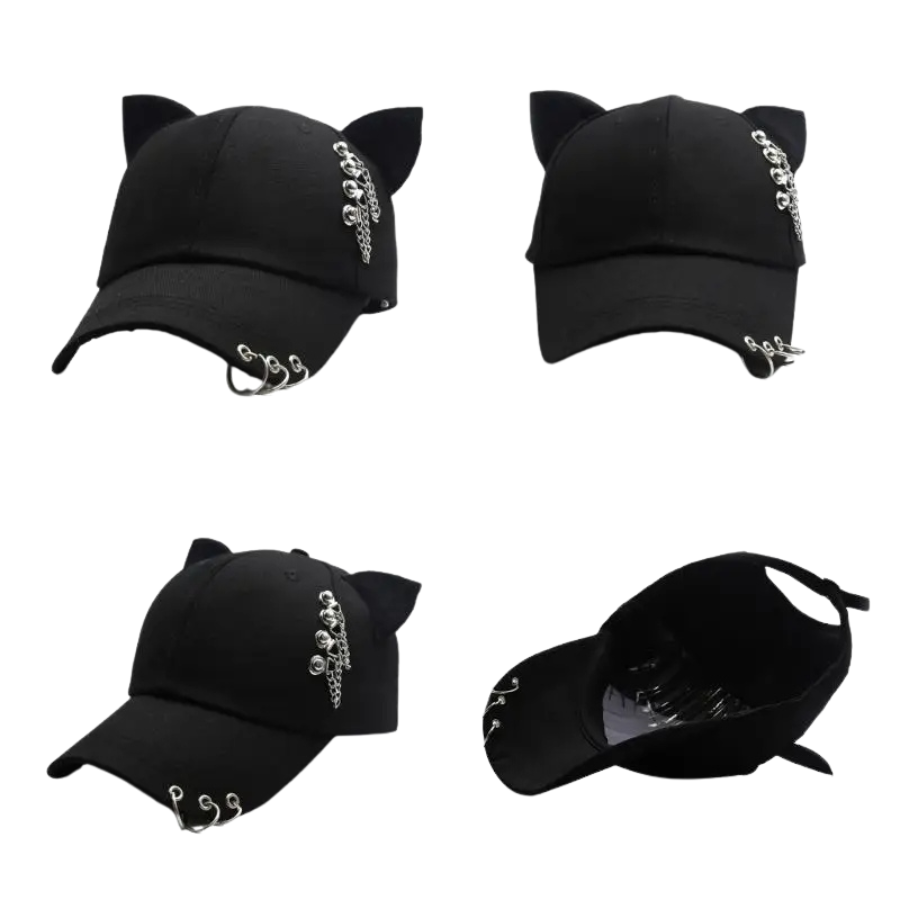 Shadowcat Metal Charm Baseball Hat