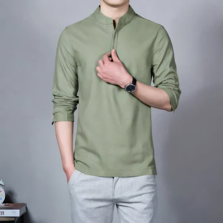 Branford Cotton Linen Blend Shirt