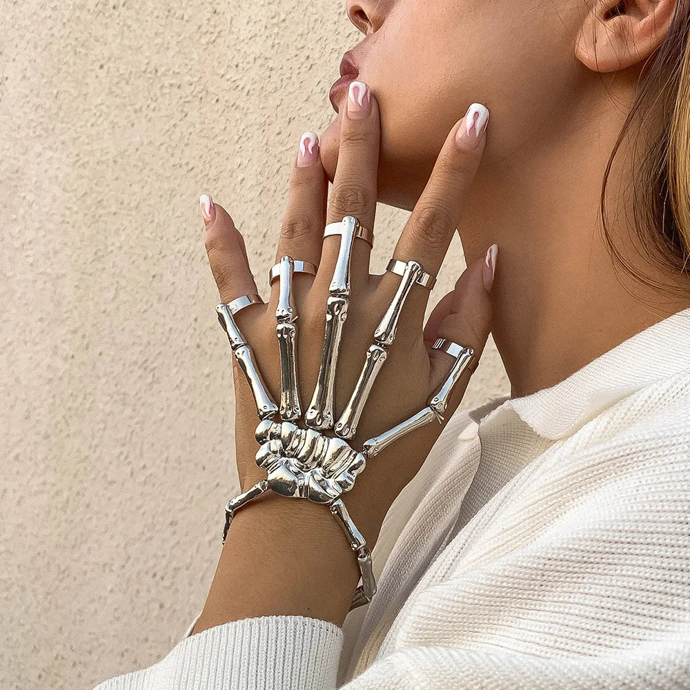 Phantom Grasp Metal Bracelet