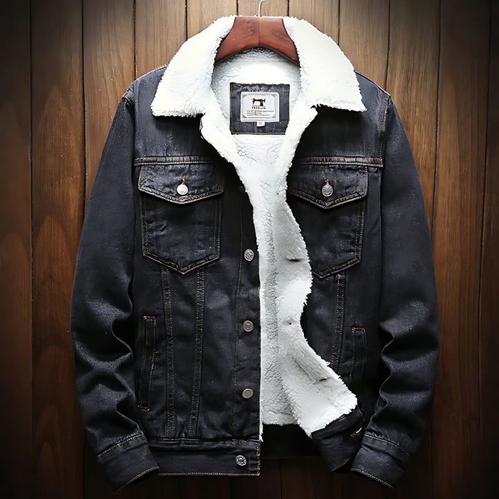 Brunello Wool-Lined Denim Jacket