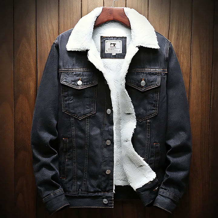 Brunello Wool-Lined Denim Jacket