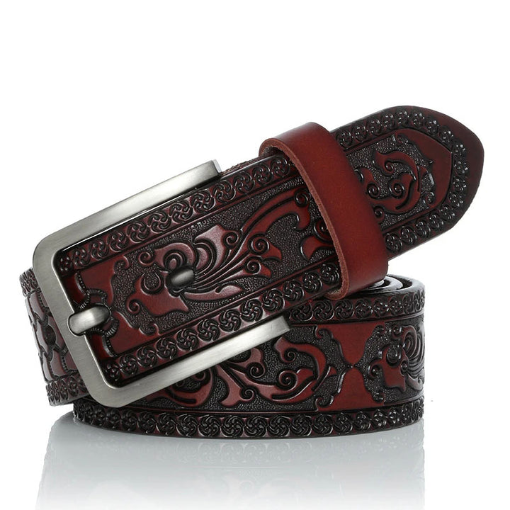 Ravello Grain Leather Belt