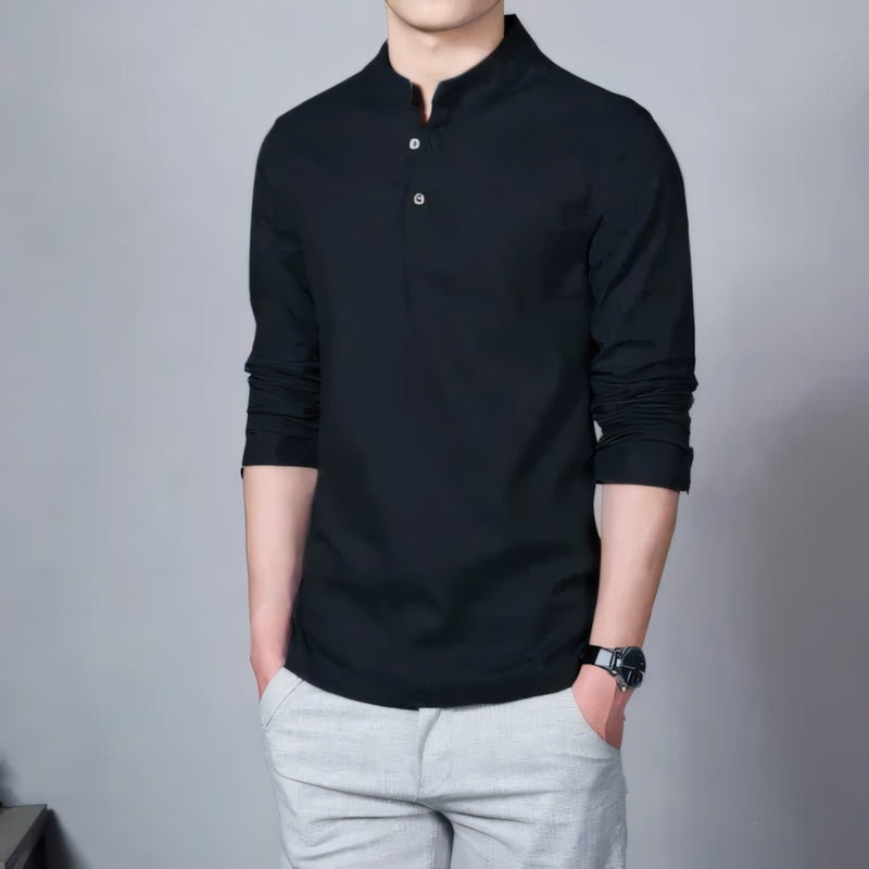 Branford Cotton Linen Blend Shirt