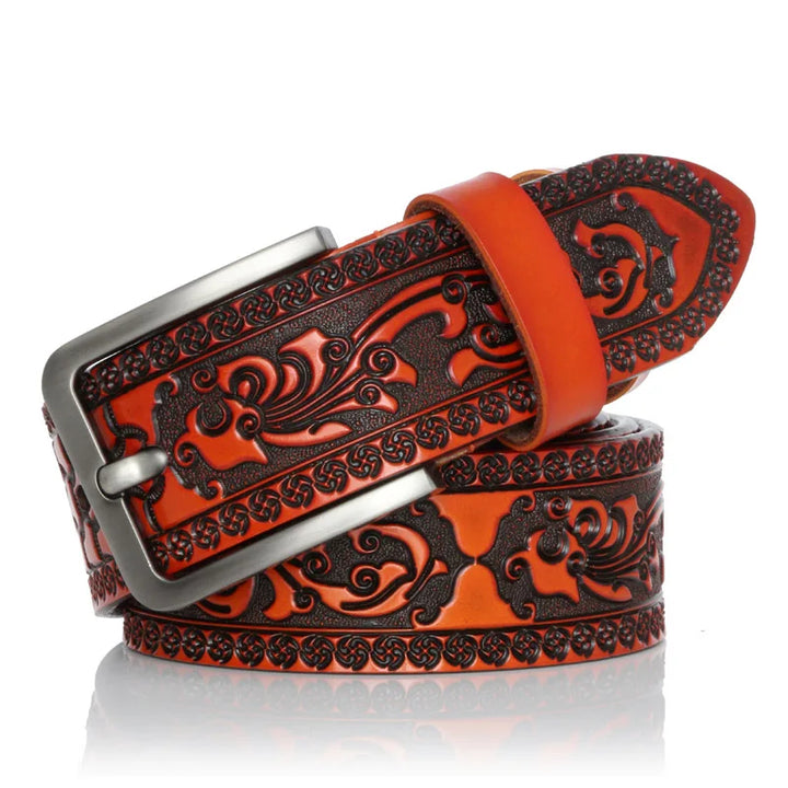Ravello Grain Leather Belt